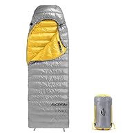 Naturehike 寝袋 高級ダウン シュラフ アウトドア キャンプ　Lサイズ Amazon.co.jp: Naturehike 寝袋 ダウン 封筒型 シュラフ 超軽量